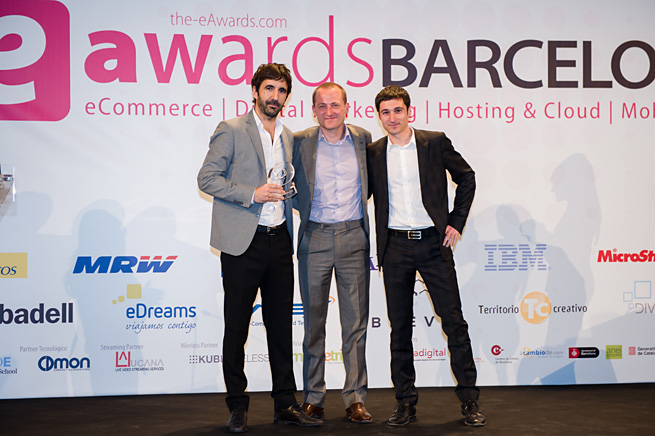 Ganadores de los eAwards BCN 2013