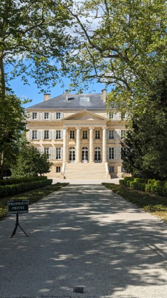 Exterior de Château Margaux.
