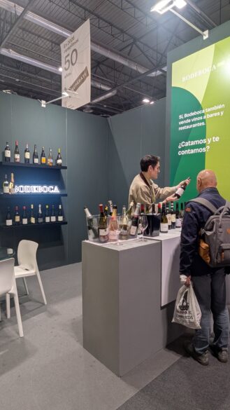 Stand de Bodeboca en la edición de 2025 del Salón Gourmets.