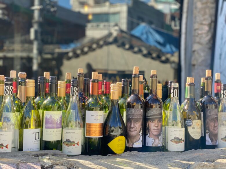 Vinos descorchados
