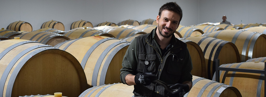 Michael Zaccagnini, propietario y elaborador de Sei Solo