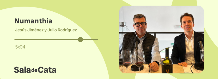 Jesús Jiménez y Julio Rodríguez (Numanthia) en ‘Sala de Cata’