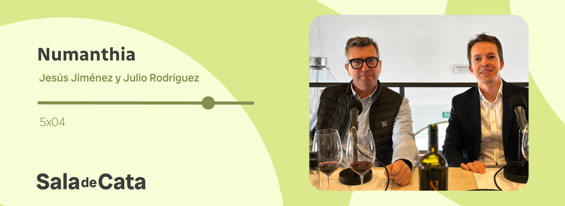 Jesús Jiménez y Julio Rodríguez (Numanthia) en ‘Sala de Cata’