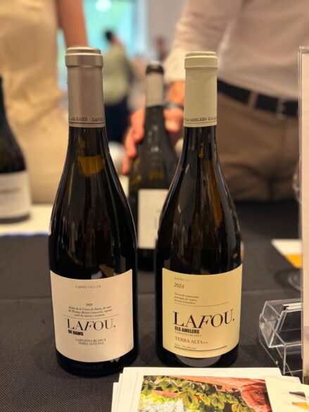 Los dos vinos presentados por Celler LaFou en el XIII Salón de Grandes Blancos