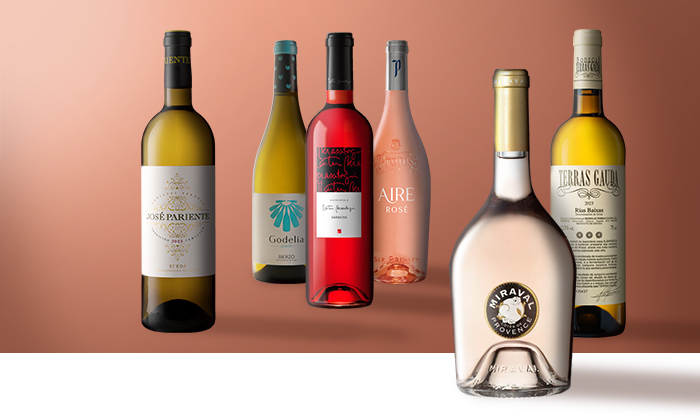 Verano en blanco y rosa