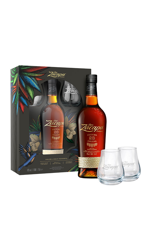 Zacapa 23 con botanas – Dulce Detalle Mérida