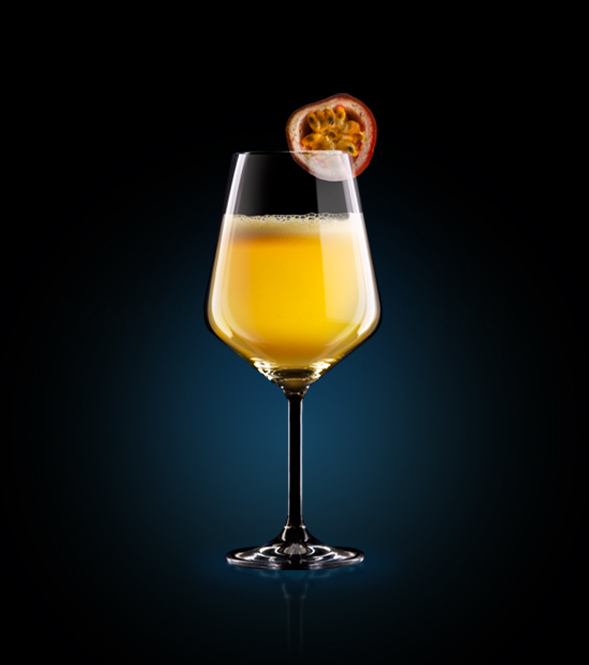 The Passion Fruit and London Nº1 Sour Drink