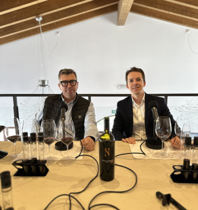 Jesús Jiménez y Julio Rodríguez en Sala de Cata