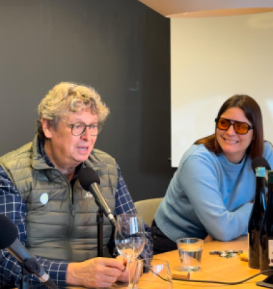 Dirk Niepoort y Ana Osorio en Sala de Cata