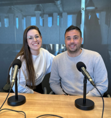 Rosalía Caamaño y Pablo G. Silva en Sala de Cata