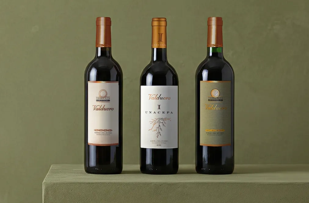 Vinos de la bodega Valduero