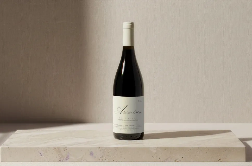 Botella del vino Arenisca 2023