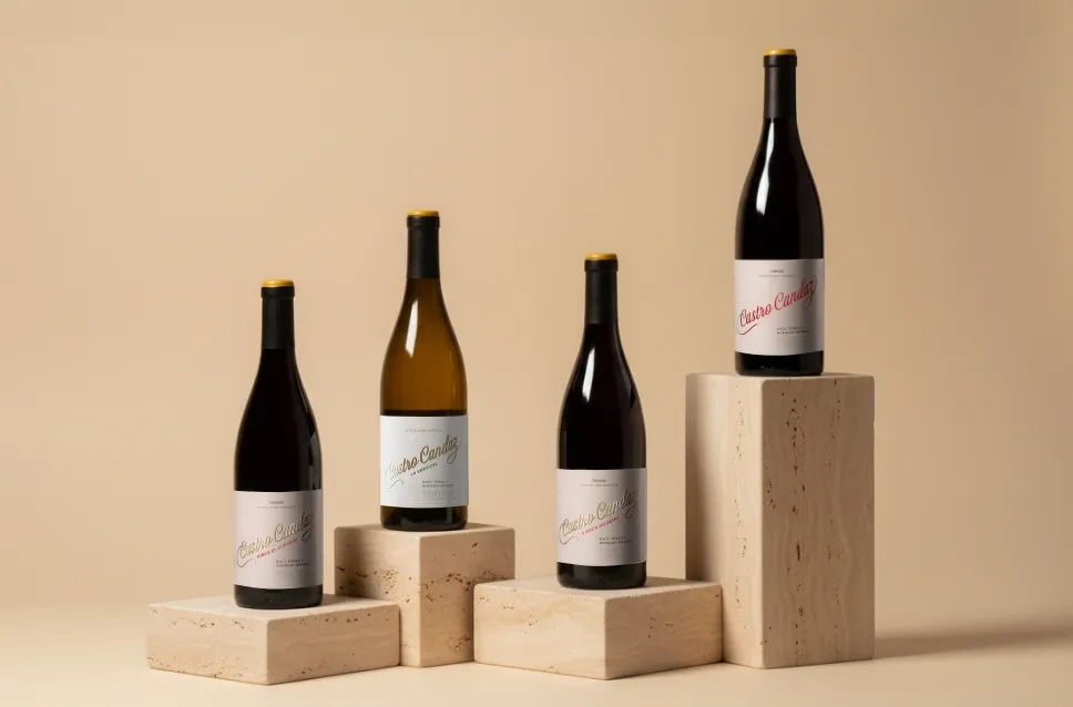 Botellas de vinos de Castro Candaz