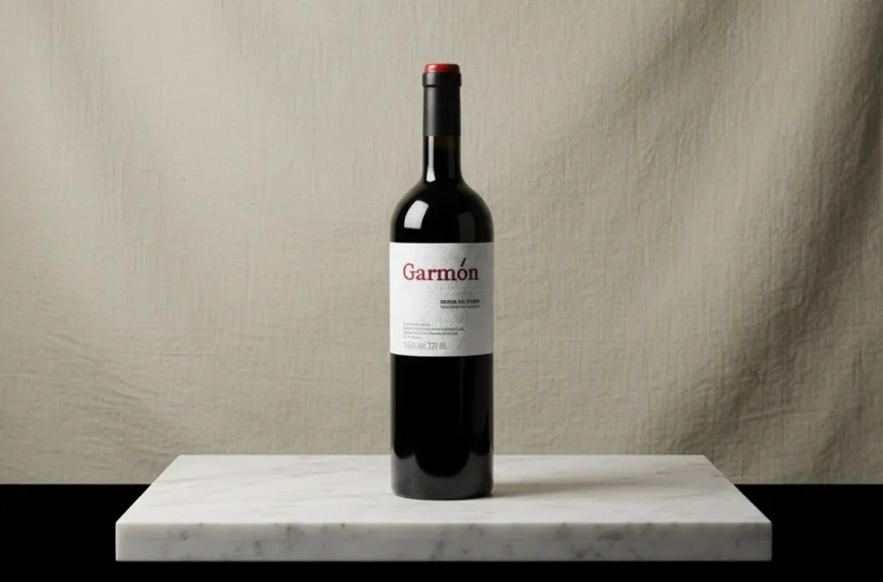 Botella de vino Garmón 2022