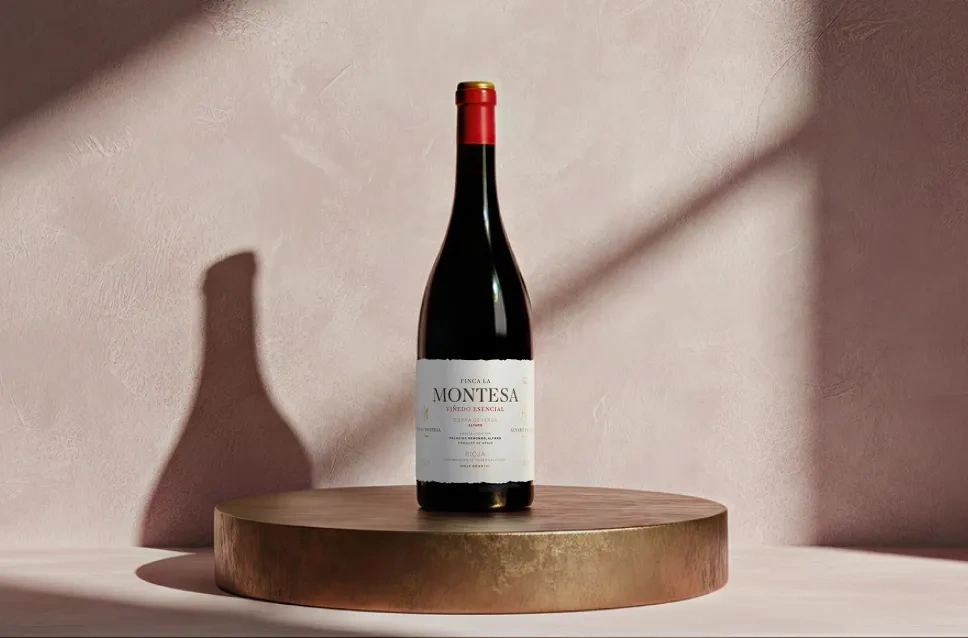 Botella de vino La Montesa
