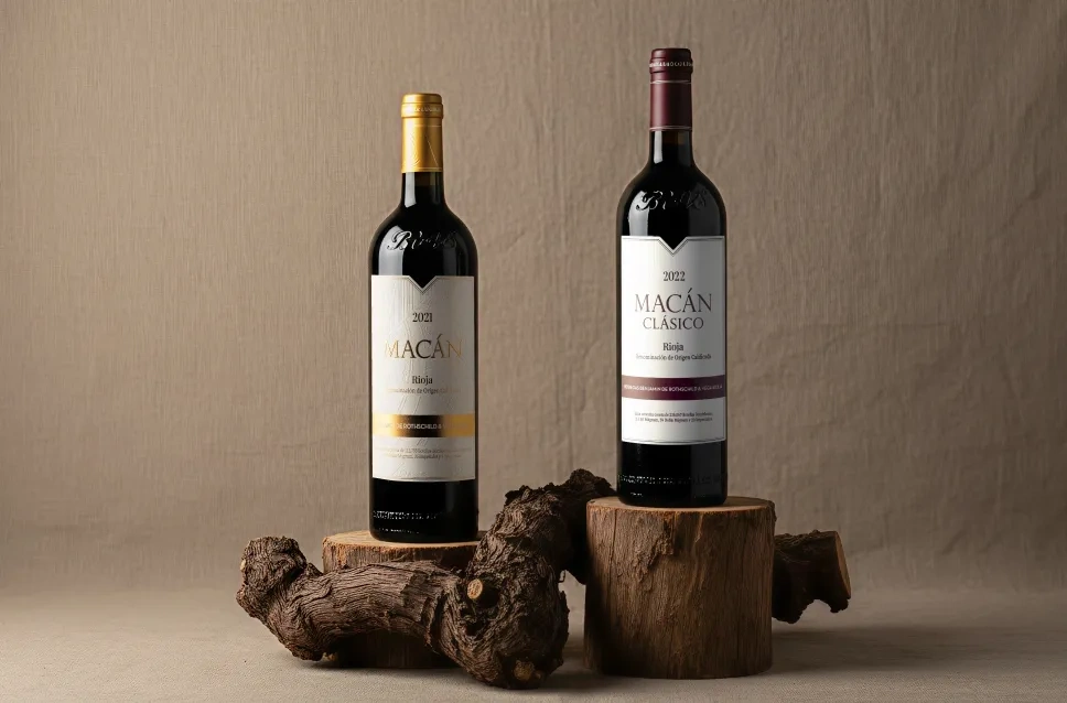 Vinos de la bodega Macán