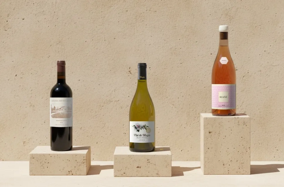 Botellas de vino de colección Top Riojas