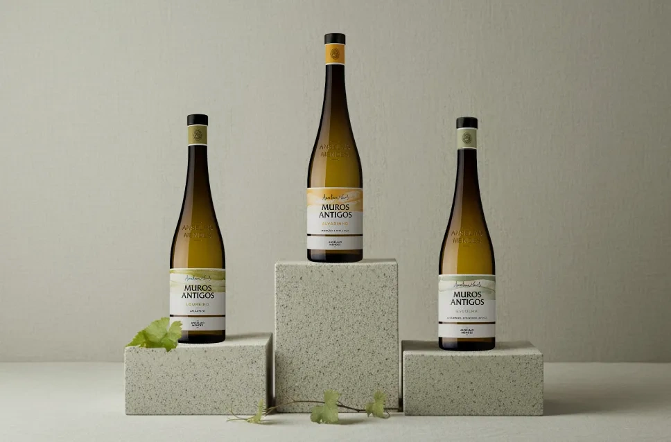 Vinos de la bodega Anselmo Mendes