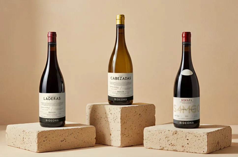 Vinos de la bodega Bideona