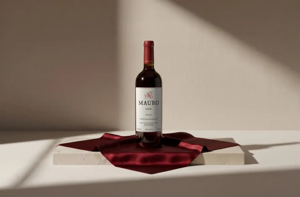 Botella de vino Mauro 2023