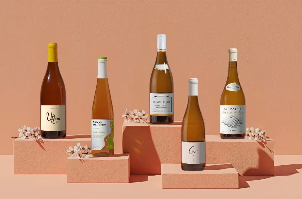 Botellas de vinos blancos con 10% dto.