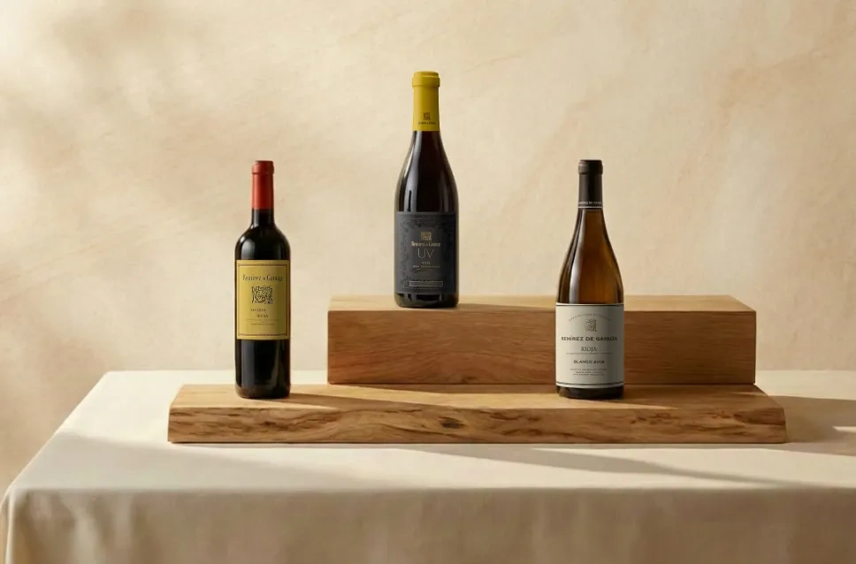 Vinos de la bodega Remírez de Ganuza