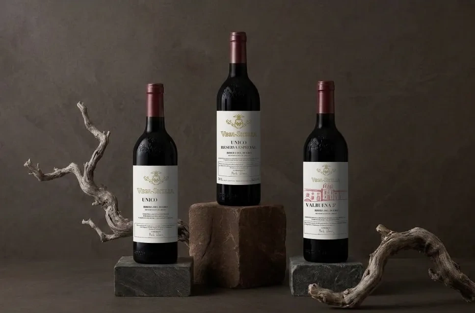 Vinos de la bodega Vega Sicilia