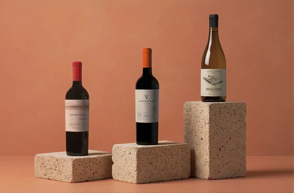 Vinos de la bodega Valtravieso