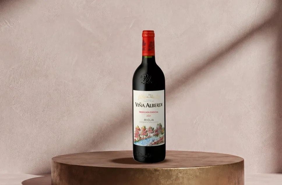 Botella de vino Viña Alberdi Selección Especial 2021