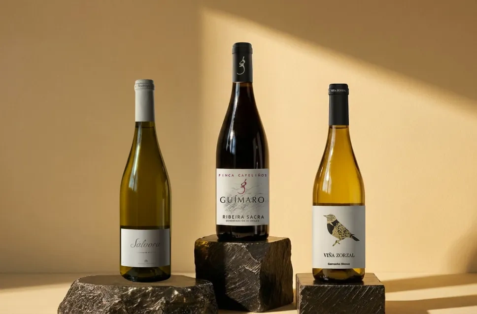 Vinos recomendados por Rosalía Caamaño y Pablo G. Silva