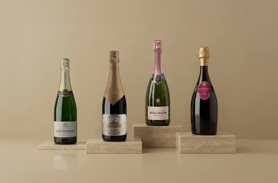 Botellas de espumosos