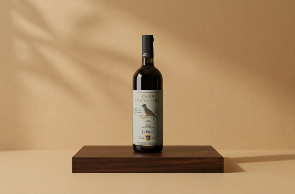 Botella de vino I Sodi di San Niccolò 2020