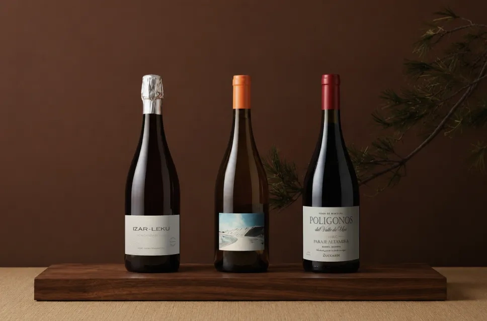 Botellas de vino para maridar con gastronomía japonesa