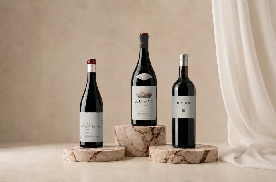 Botellas de vino de España 2025 en primeur