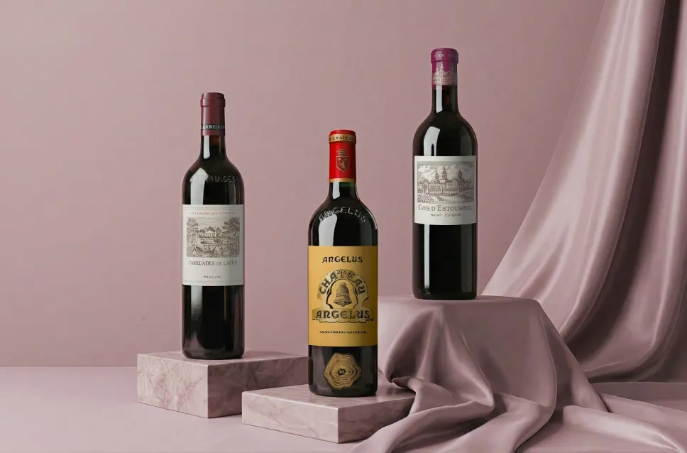 Botellas de vino Burdeos 2025 en Primeur