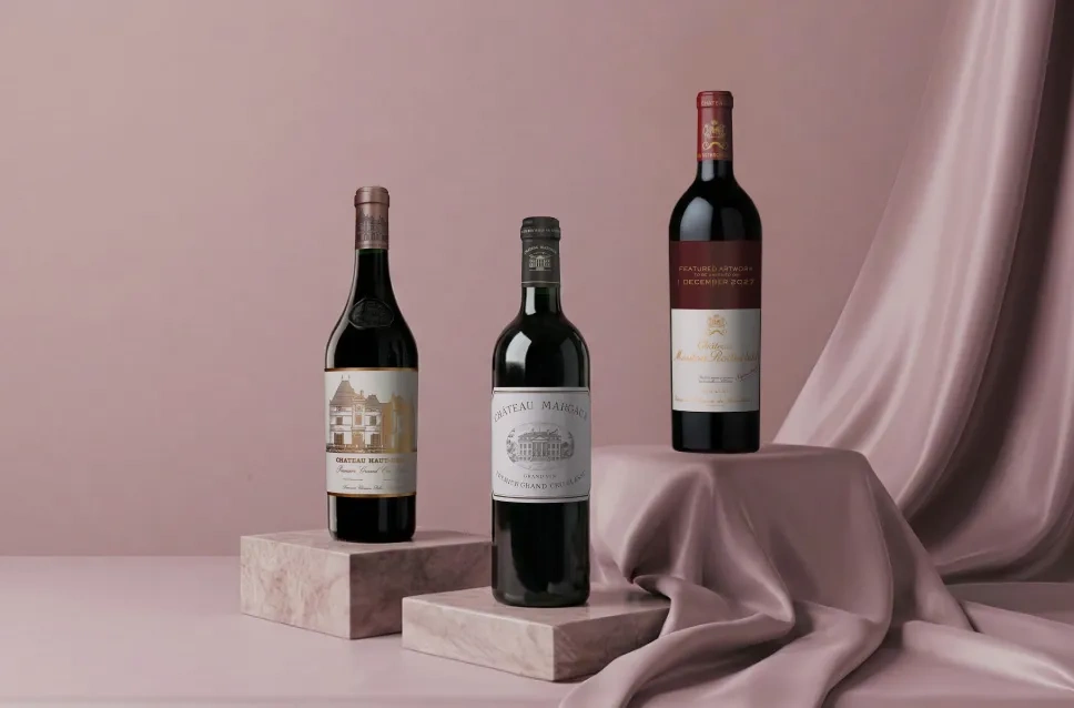 Botellas de vino Burdeos 2025 en Primeur
