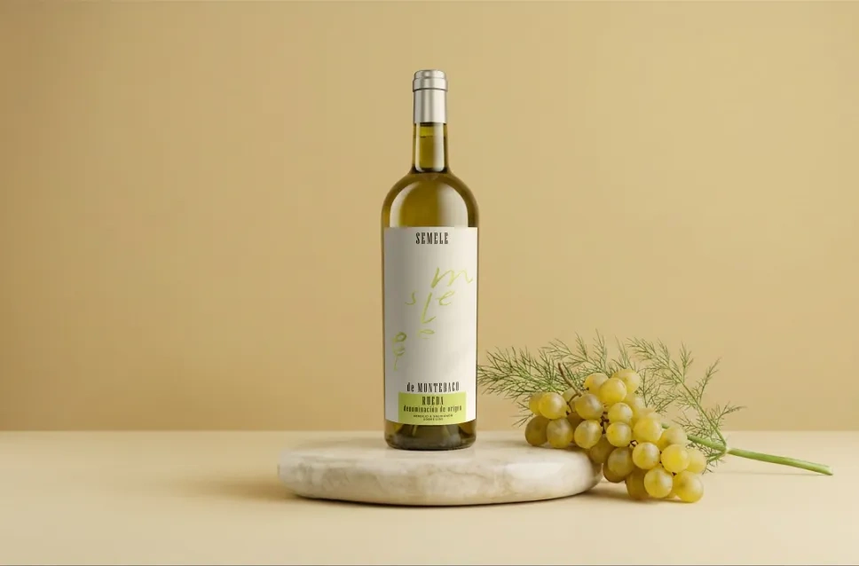 Botella de vino Semele Rueda 2025