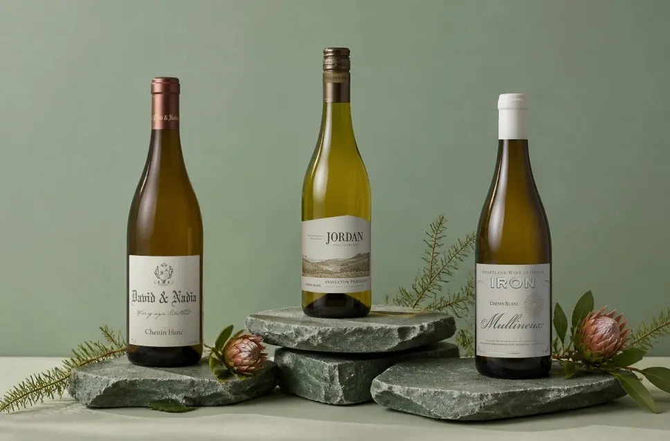 Botellas de vino Chenin blanc de Sudáfrica con 20% de descuento