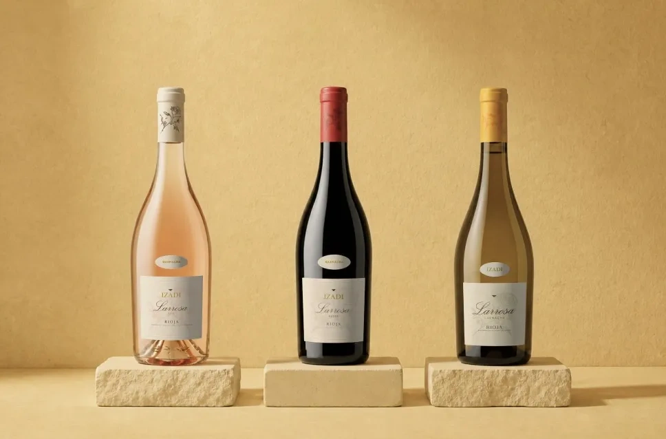 Botellas de vino de Bodegas Izadi