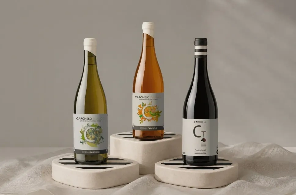 Botellas de vino de Bodegas Carchelo