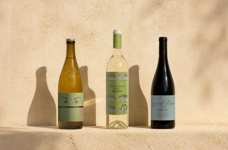 Botellas de vino de la bodega Niepoort