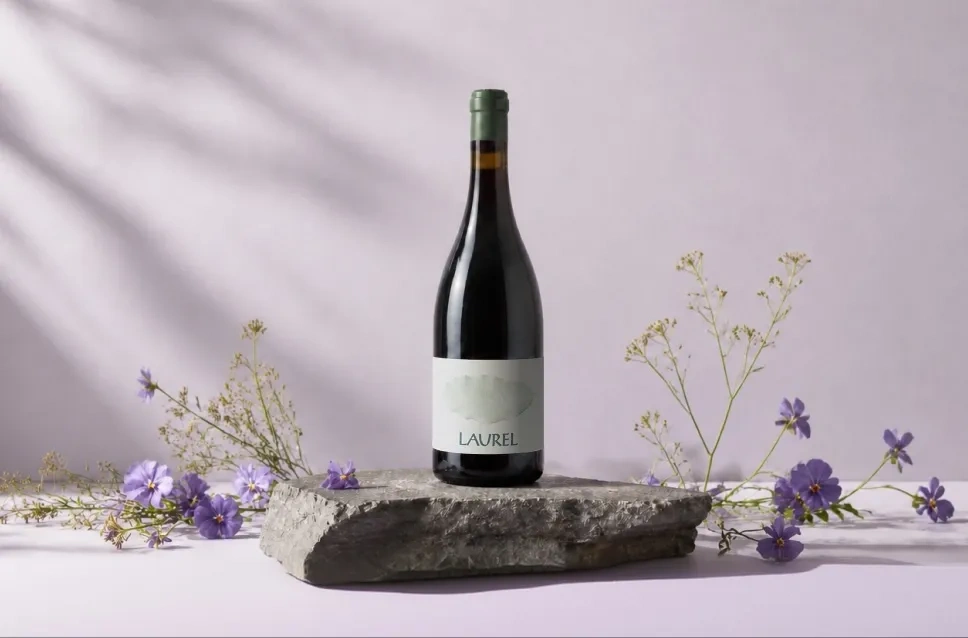 Botella de vino Laurel 2023