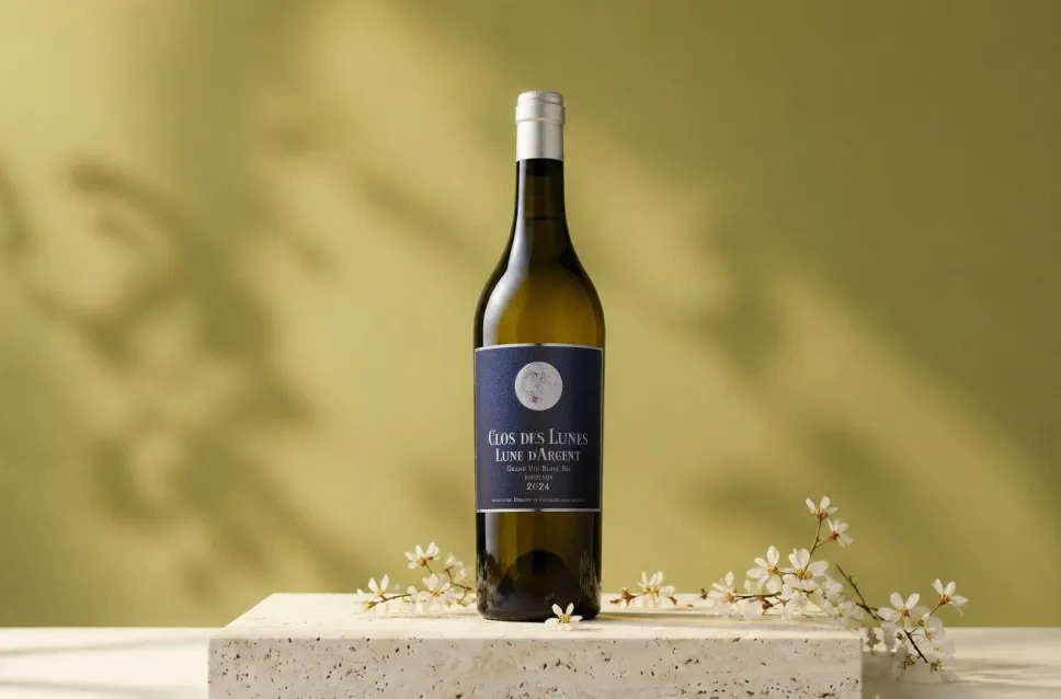 Botella de vino Clos des Lunes Lune d’Argent 2024