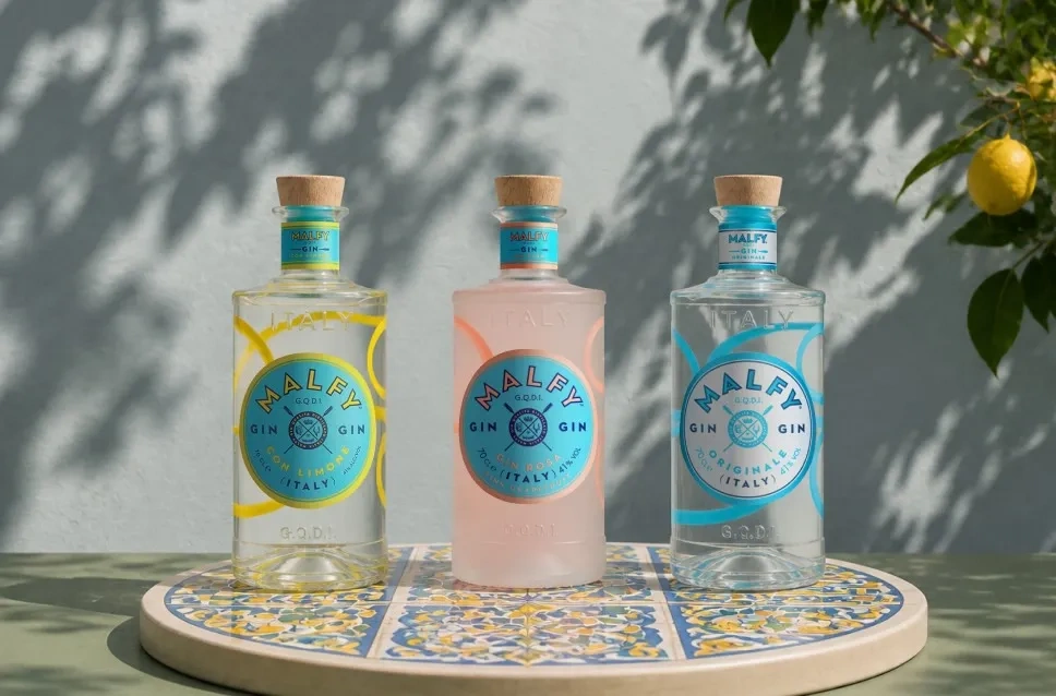 Botellas de ginebra Malfy con descuento