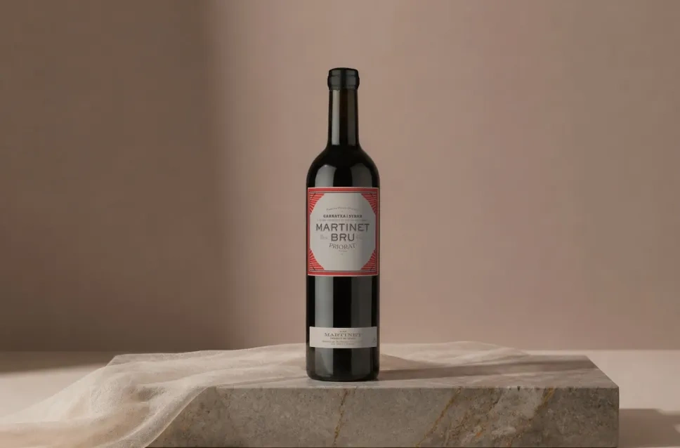Botella de vino Martinet Bru 2024