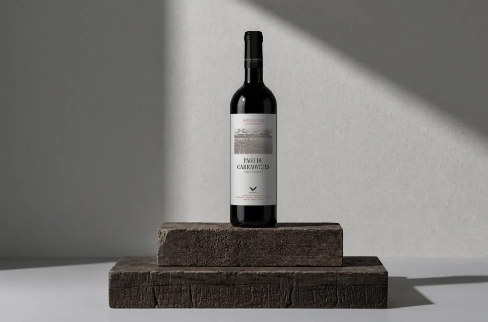 Botella de vino Pago de Carraovejas 2024