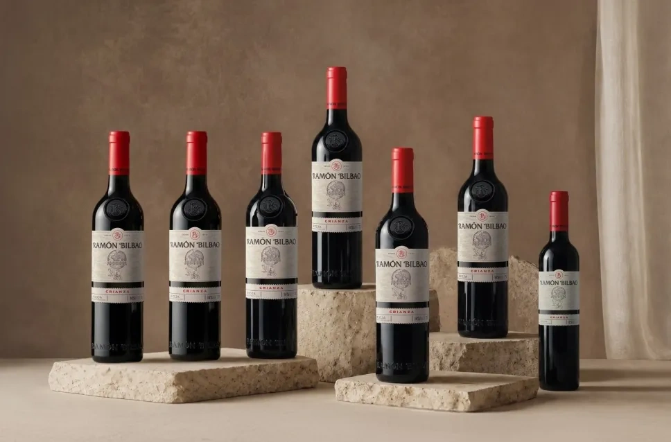 Botellas de Ramón Bilbao Crianza 2022