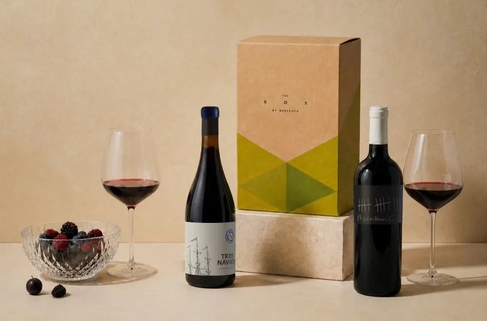 Botellas de vino de The Box by Bodeboca