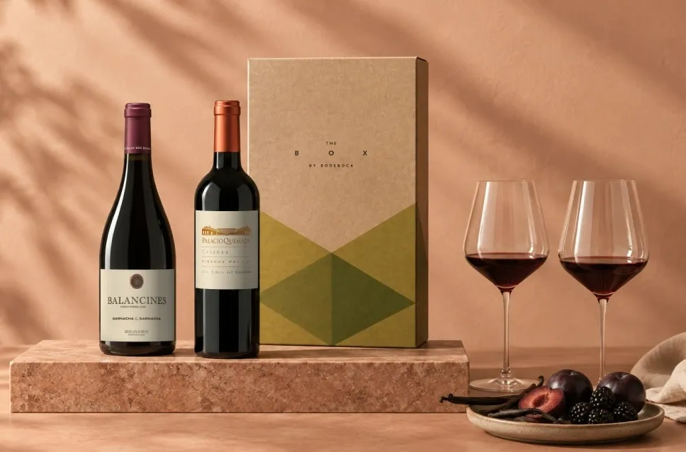 Botellas de vino para The Box by Bodeboca