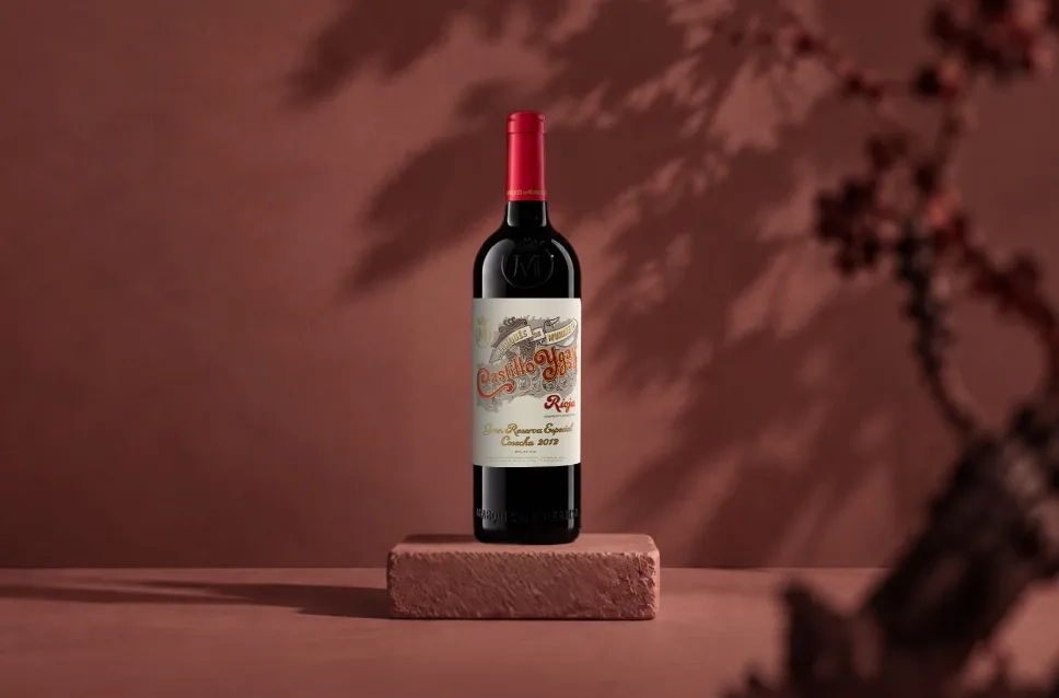 Botella de vino Castillo Ygay Gran Reserva Especial